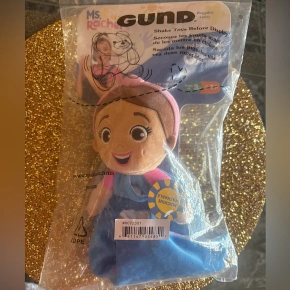 Gund NWT in package lovey huggable blanket by Ms. Rachel. Learning/ Emotional. - Picture 1 of 5